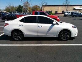 2014 Toyota Corolla with 17x7 OEM Scion FRS wheels