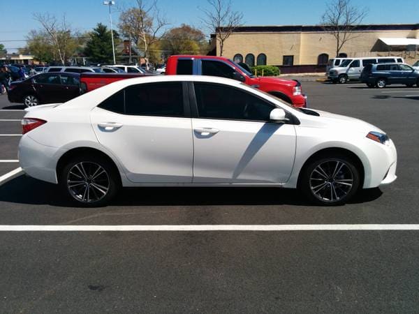 2014 Toyota Corolla with 17x7 OEM Scion FRS wheels