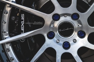 2016 Lexus RC F with 20x9.5 Brixton R10D Targa wheels