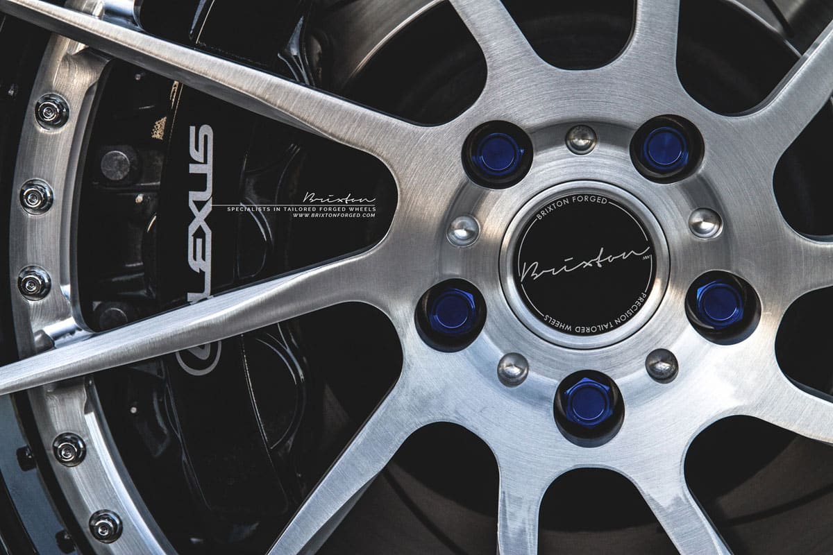 2016 Lexus RC F with 20x9.5 Brixton R10D Targa wheels