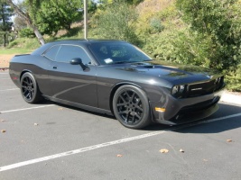 2010 Dodge Challenger with 20x9 FR Gloss wheels