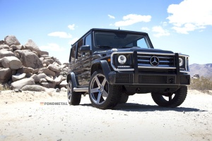 2013 Mercedes-Benz G-Class with 22x10 Fondmetal STC02 wheels