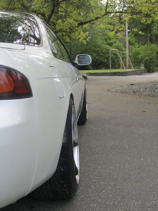 1995 Nissan S14 with 17x10 5zigen fno1rc wheels