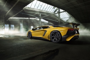 2015 Lamborghini Aventador with Novitec Torado wheels