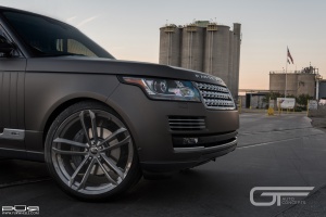 2016 Land Rover Range Rover with 24x10 PUR RS07 wheels