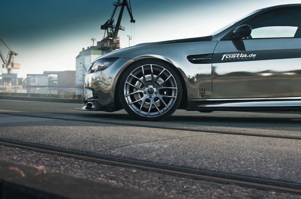 2009 BMW M3 with Breyton GTS wheels