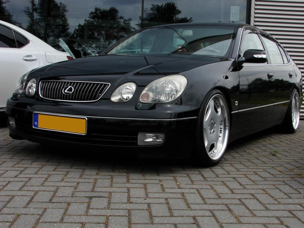 2002 Lexus GS 300 with 19x9 Wald D23 Duchatelet wheels