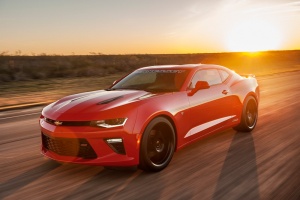 2016 Chevrolet Camaro with Hennessey wheels