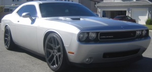 2010 Dodge Challenger with 22x9 OEM Dodge Challenger wheels