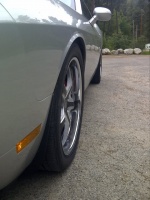 2009 Dodge Challenger with 20x9 USW Stiletto wheels