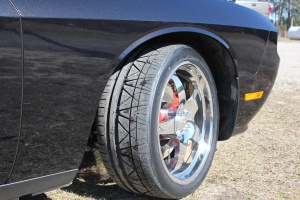 2010 Dodge Challenger with 20x9.5 CCW 550 wheels