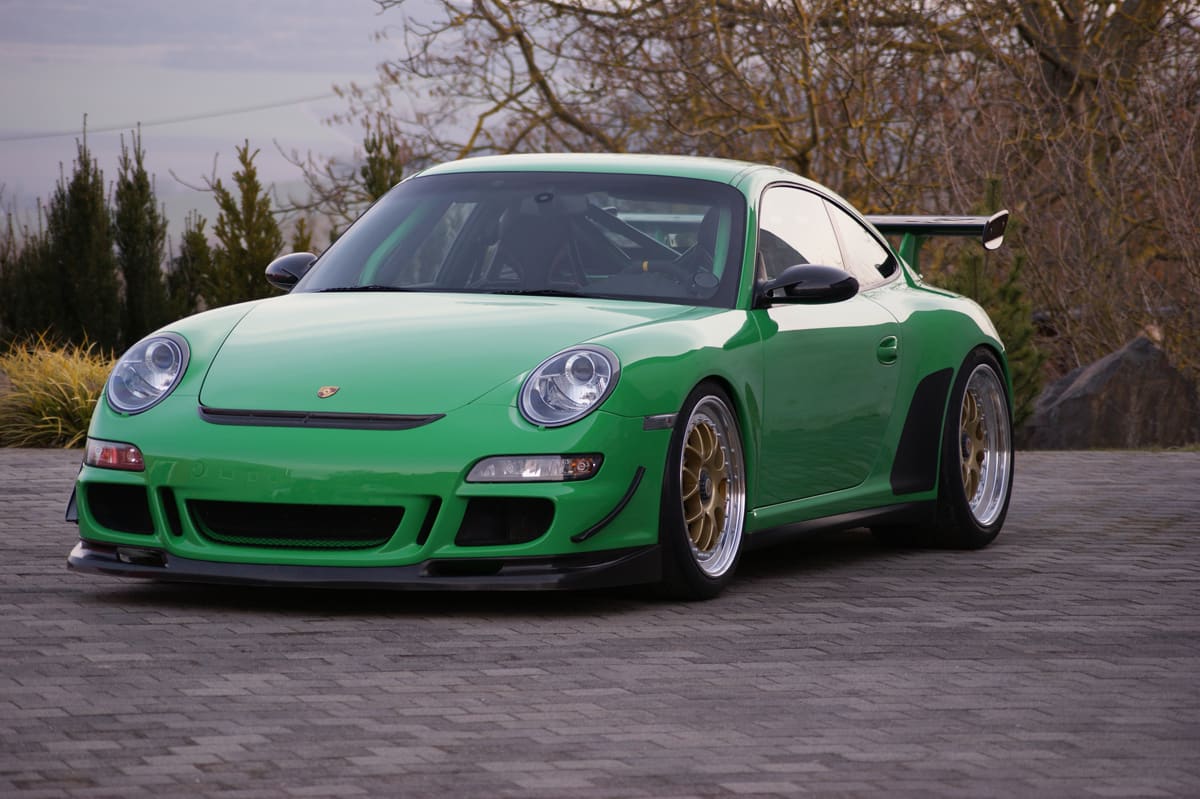 2015 Porsche 911 with 19x9 BBS wheels