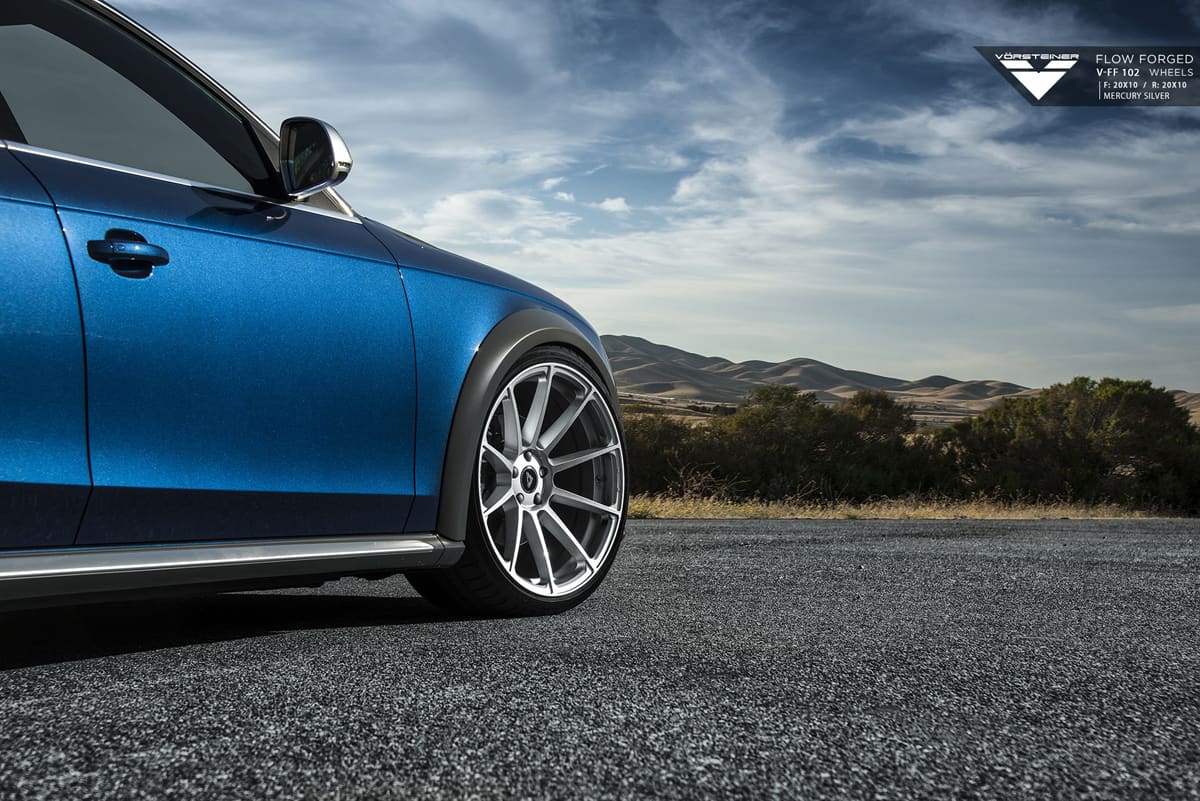 2016 Audi allroad with 20x10 Vorsteiner VFF-102 wheels