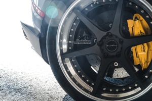 2016 Lamborghini Huracan with 20x8.5 Brixton S60 Targa wheels