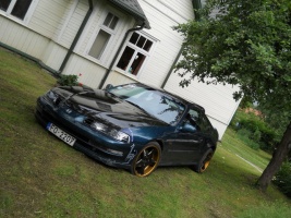 1996 Honda Prelude with 17x8 ASC BRUNING ASC BRUNING wheels