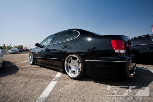 2001 Lexus GS 300 with 19x9 Weds Kranze Bazreia wheels