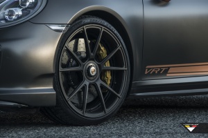 2015 Porsche 911 with 21x9 Vorsteiner V-202 wheels