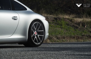 2015 Porsche 911 with 20x8.5 Vorsteiner VFF-101 wheels