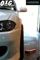 2000 Nissan S15 with 18x9.5 Rota P45R2 wheels
