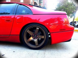 1994 Nissan 300ZX 2-seat with 18x9.5 Rota P45R wheels