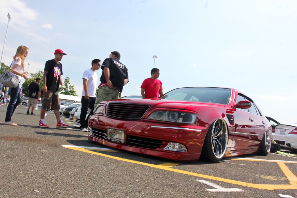 2000 Infiniti Q45 with 19x10.5 WEDS KRANZE CHRISHNA wheels