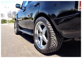 2009 Land Rover Range Rover with 22x10.5 Hamann PG3 wheels
