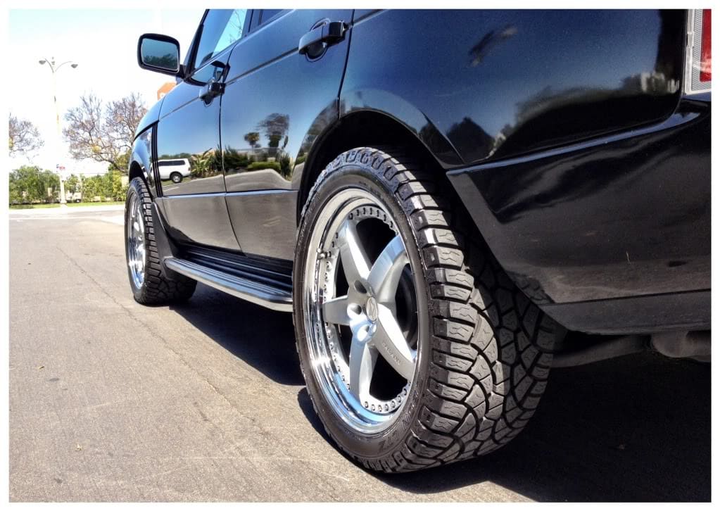 2009 Land Rover Range Rover with 22x10.5 Hamann PG3 wheels