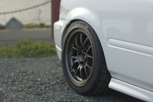 2002 Honda Civic with 949 Racing 6UL wheels
