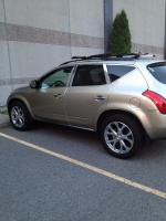 2006 Nissan Murano with MRR HR1 wheels