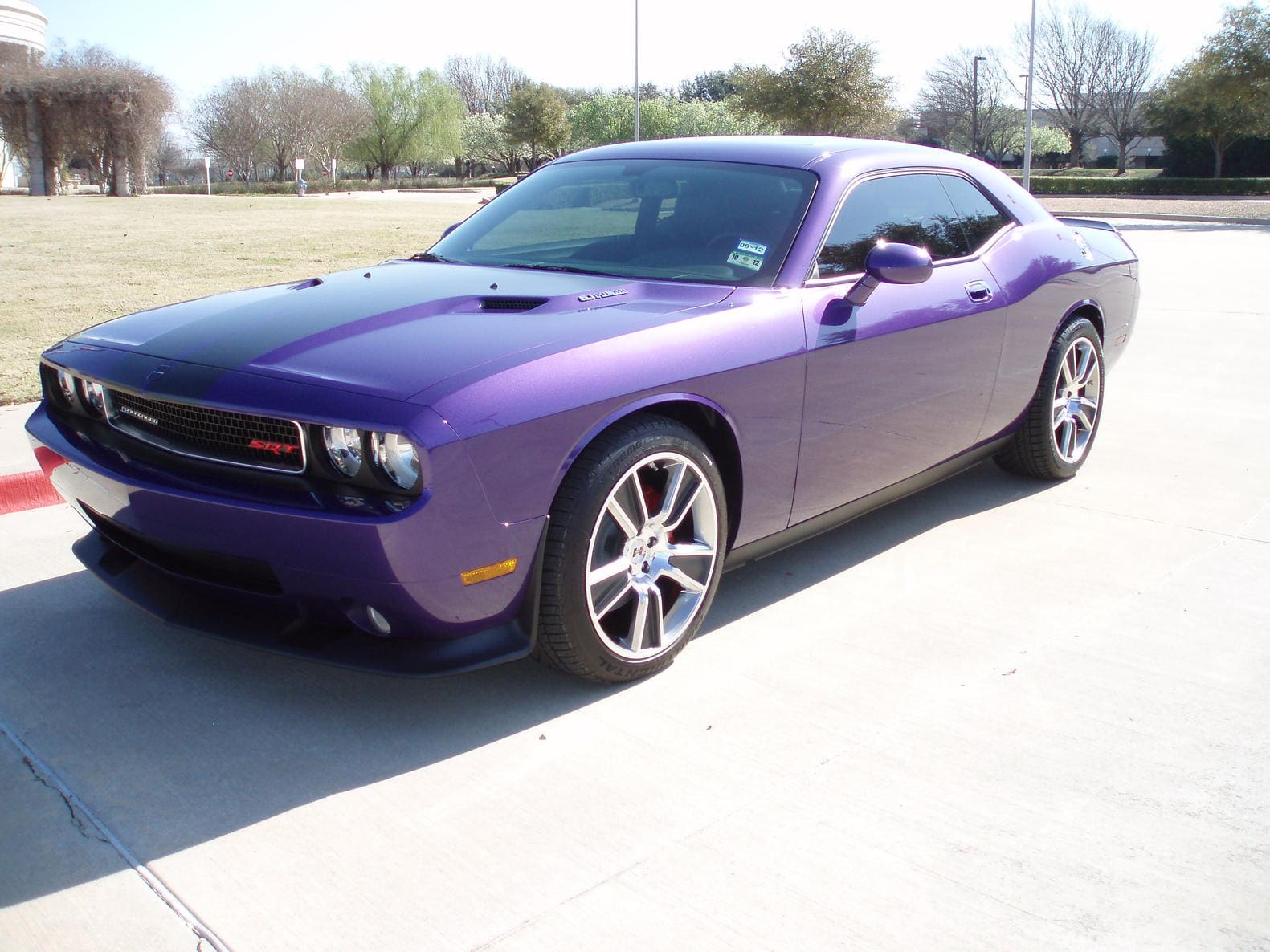 2008 Dodge Challenger with 20x9 wheels