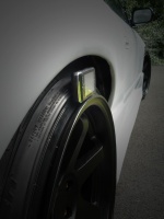 1991 Nissan S13 with 18x9.5 Varrstoen 2.2.1 wheels