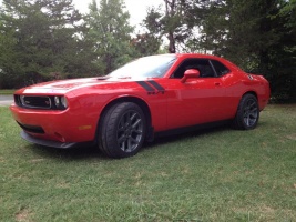 2009 Dodge Challenger with 20x9 wheels
