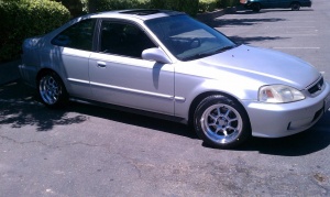 2000 Honda Civic with 15x8 ENKEI J-SPEED wheels