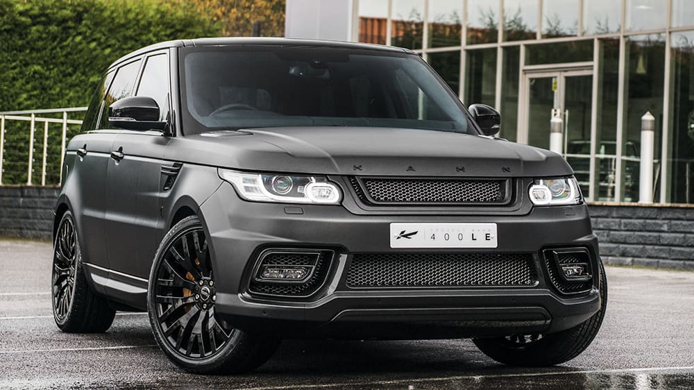 2016 Land Rover Range Rover Sport with 22x9.5 Kahn RS600 wheels
