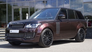 2016 Land Rover Range Rover with 23x9.5 Kahn RS600 wheels