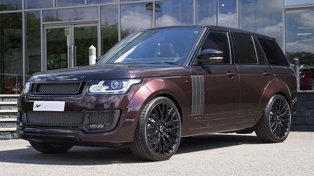2016 Land Rover Range Rover with 23x9.5 Kahn RS600 wheels