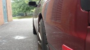 1993 Nissan S13 with 17x8.25 XXR 527 wheels
