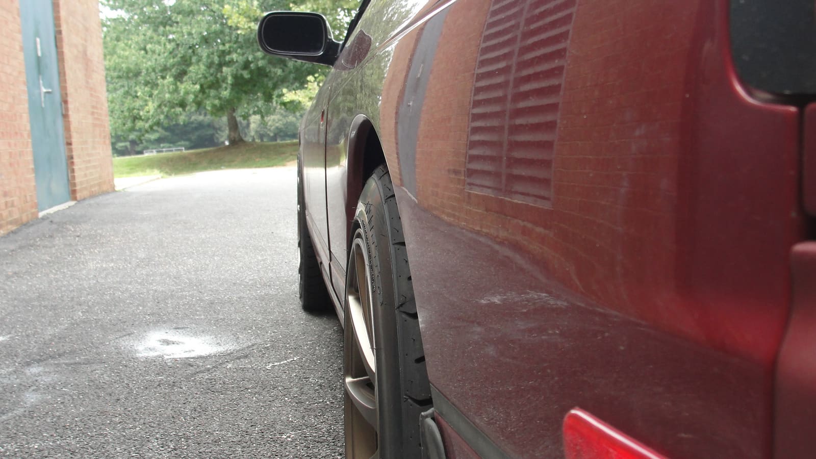 1993 Nissan S13 with 17x8.25 XXR 527 wheels