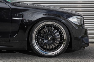2011 BMW 1 Series M with 20x9.5 Schmidt Revolution CC-Line wheels