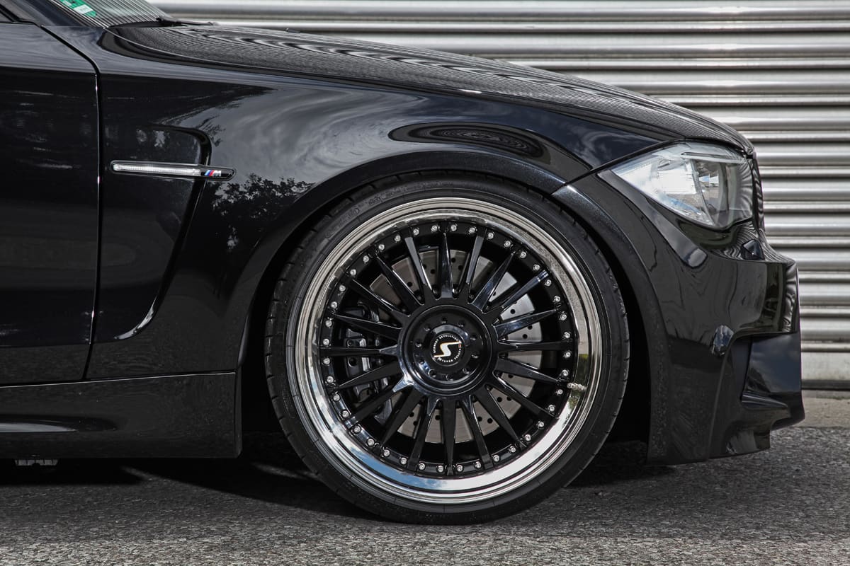 2011 BMW 1 Series M with 20x9.5 Schmidt Revolution CC-Line wheels