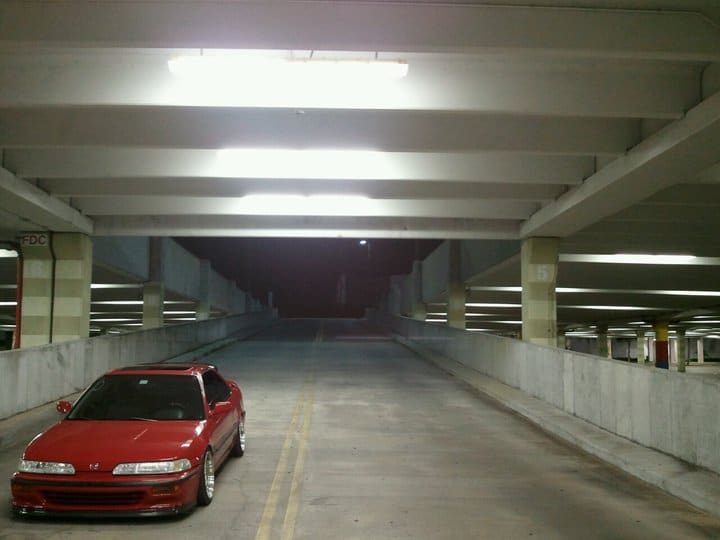 1993 Acura Integra with 16x8 xxr 521 wheels