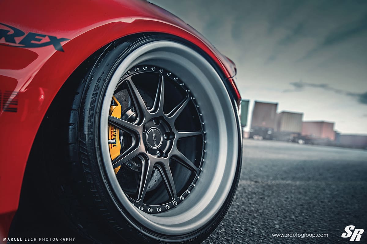2014 Ferrari 458 Italia with 20x9 PUR LG08 wheels