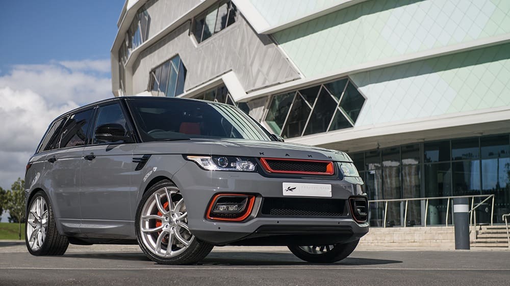 2016 Land Rover Range Rover Sport with 23x9.5 Kahn RS 300 wheels