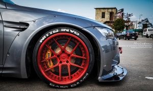 2012 BMW M3 with 19x10.5 Brixton CM5 Monaco wheels