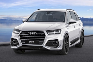 2017 Audi Q7 with 22x10 ABT FR wheels