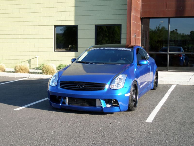 2004 Infiniti G35 with 19x9.5 Varrstoen wheels