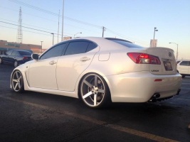 2013 Lexus IS-F with 20x9 Vossen CV3 wheels