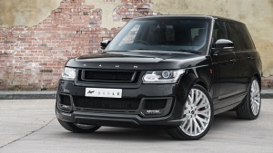 2015 Land Rover Range Rover with 22x9.5 Kahn RS600 wheels