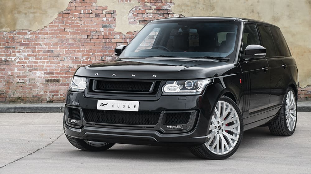 2015 Land Rover Range Rover with 22x9.5 Kahn RS600 wheels