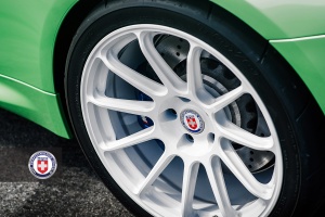 2016 BMW M4 with 19x9.5 HRE RC103 wheels
